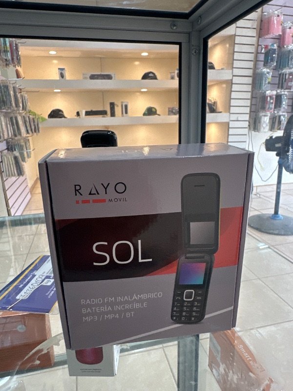 Teléfono rayo sol
